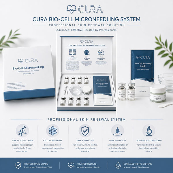 CURA Professional Bio Microneedling Therapy Kit