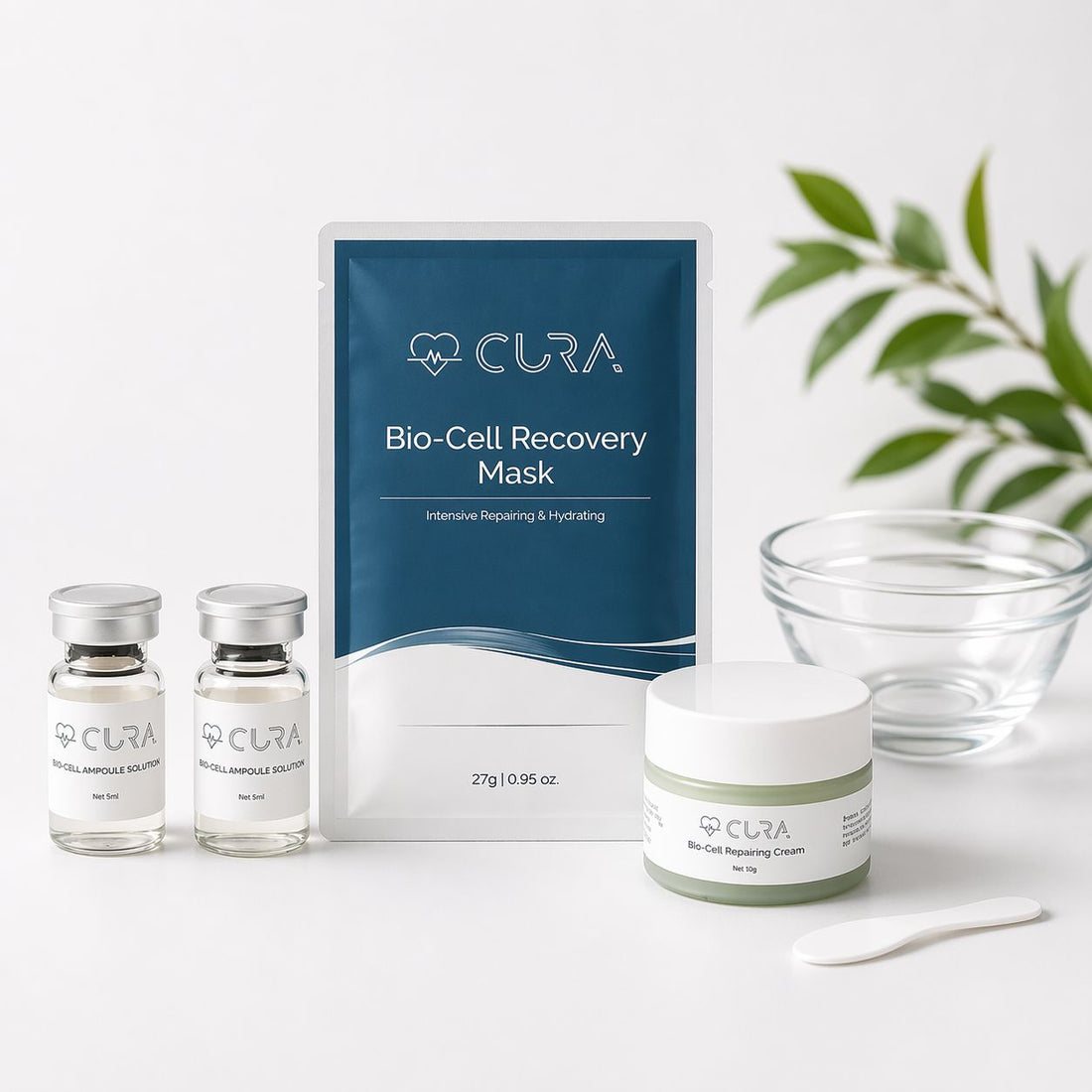 CURA Bio Microneedling Home Kit
